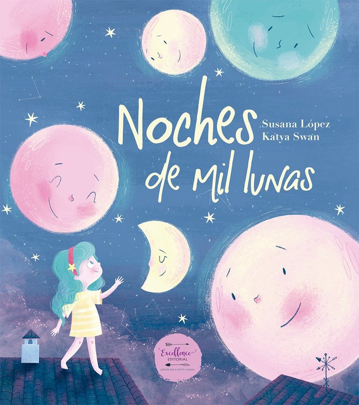 Noches de mil lunas, de López Fernández, Susana | portada del libro