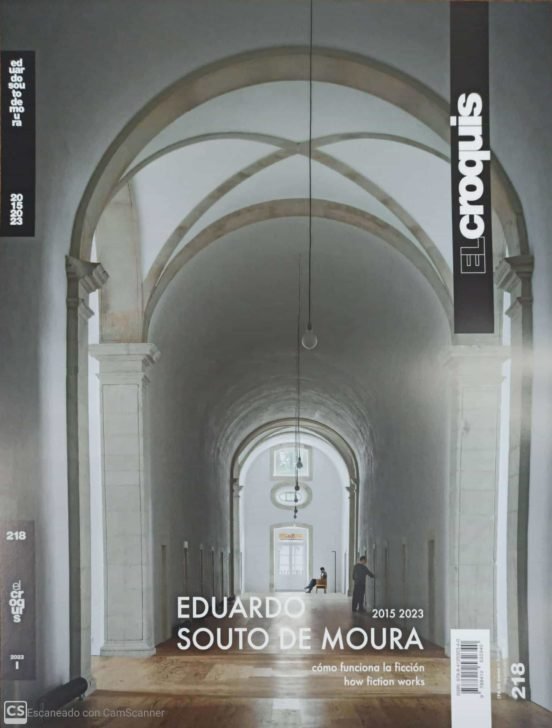 EL CROQUIS 218 EDUARDO SOUTO DE MOURA 2015 2023, de EDUARDO SOUTO DE MOURA | portada del libro
