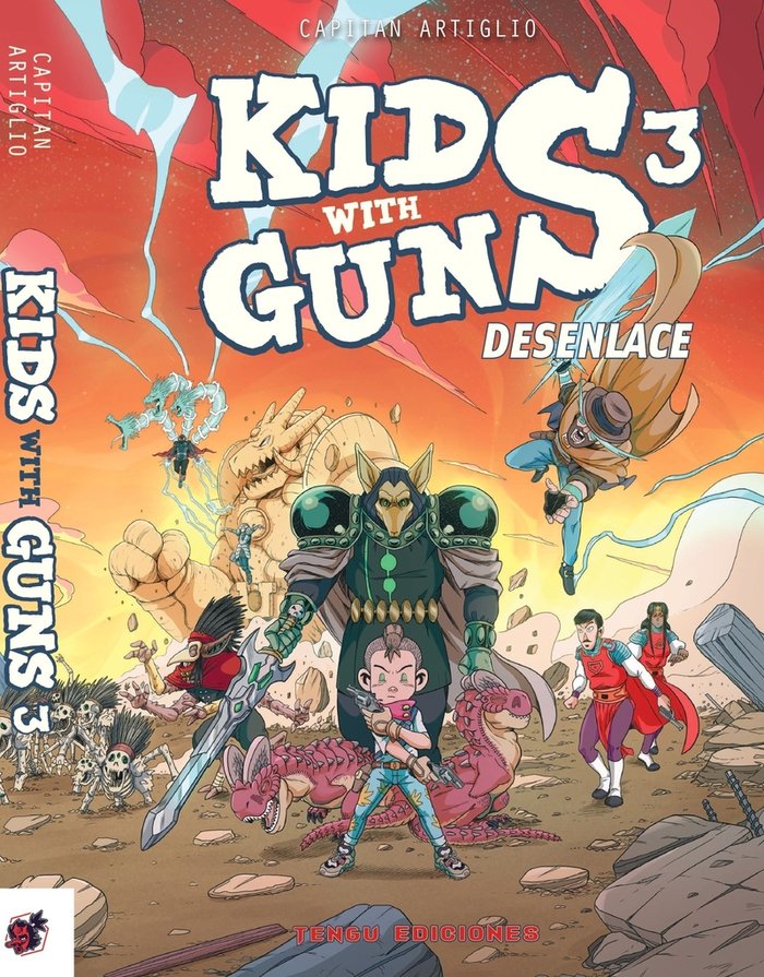 KIDS WITH GUNS 3, de  | portada del libro