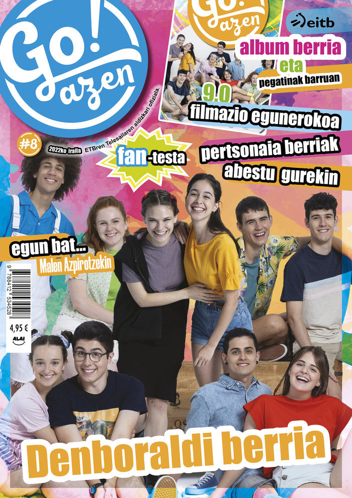 Go!azen aldizkaria 8 | portada del libro