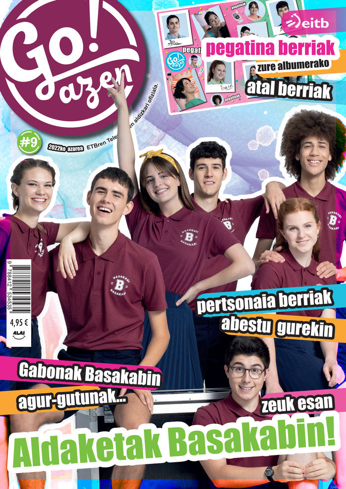 Go!azen aldizkaria 9 | portada del libro