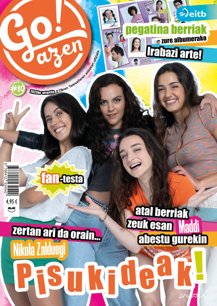Go!azen aldizkaria 10 | portada del libro