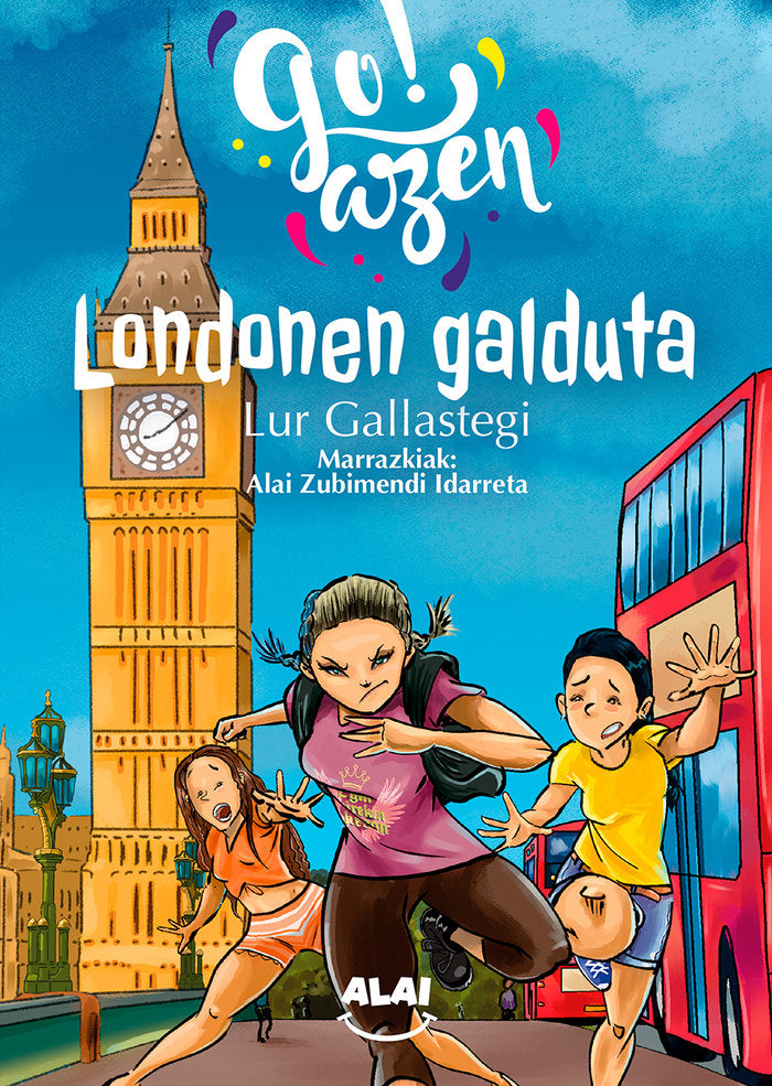 Londonen galduta, de GALLASTEGI ZENDEGI, LUR | portada del libro