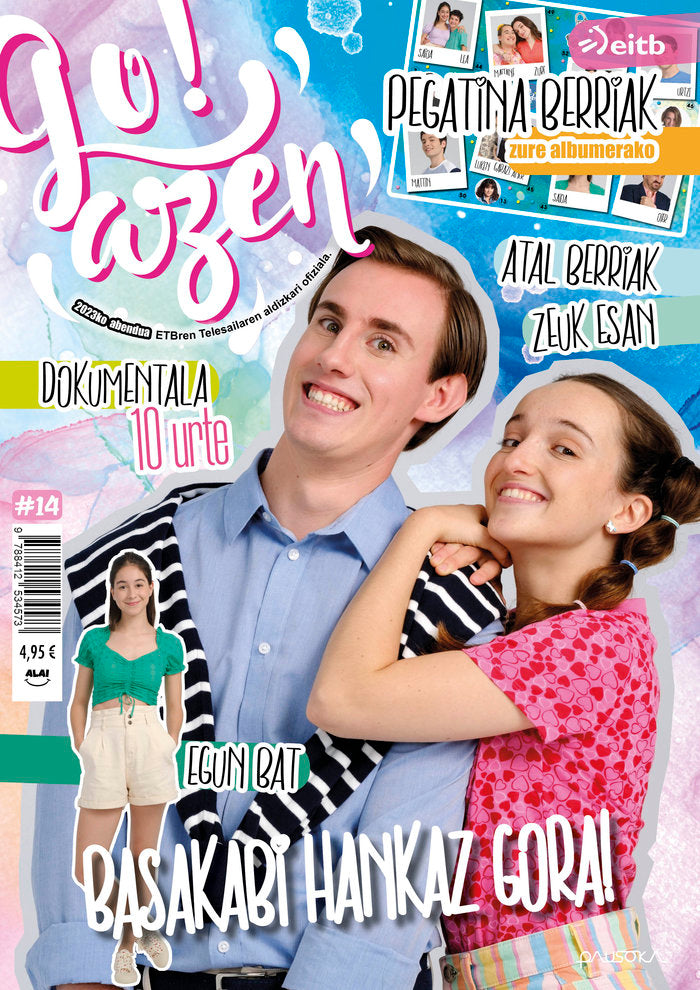 Go!azen aldizkaria 14 | portada del libro