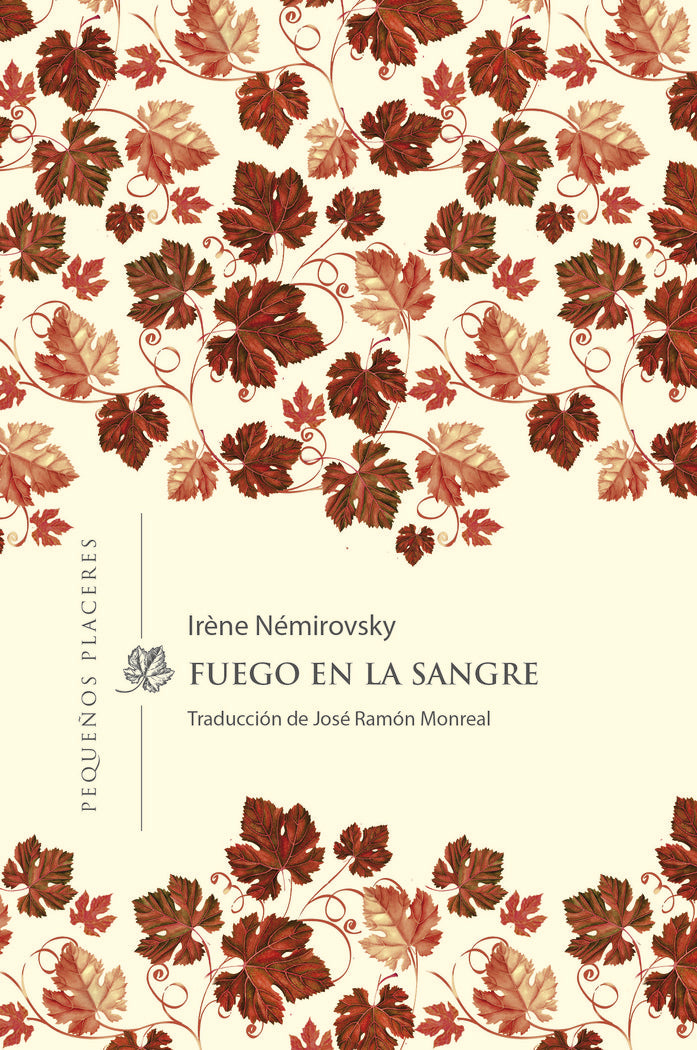 FUEGO EN LA SANGRE, de NEMIROVSKY, IRENE | portada del libro