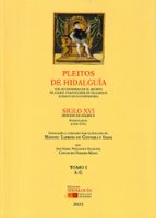 PLEITOS DE HIDALGUIA QUE SE CONSERVAN EN EL ARCHIVO DE LA RE, de Varios autores | portada del libro