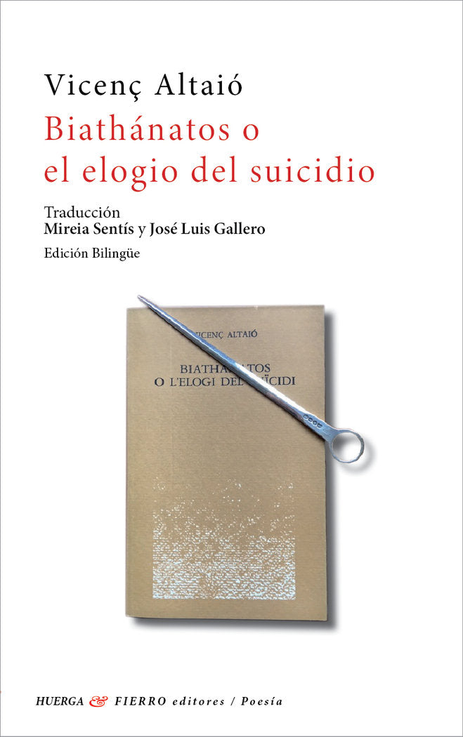 BIATHANATOS O EL ELOGIO DEL SUICIDIO, de ALTAIO, VICENÇ | portada del libro