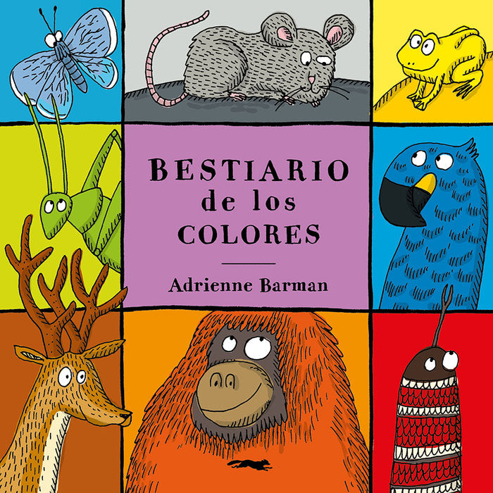 Bestiario de los colores, de BARMAN, ADRIENNE | portada del libro