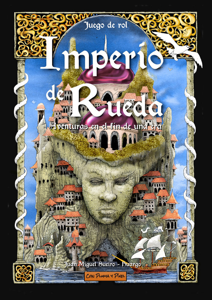 Imperio de Rueda, de ilustrador, Huargo | portada del libro
