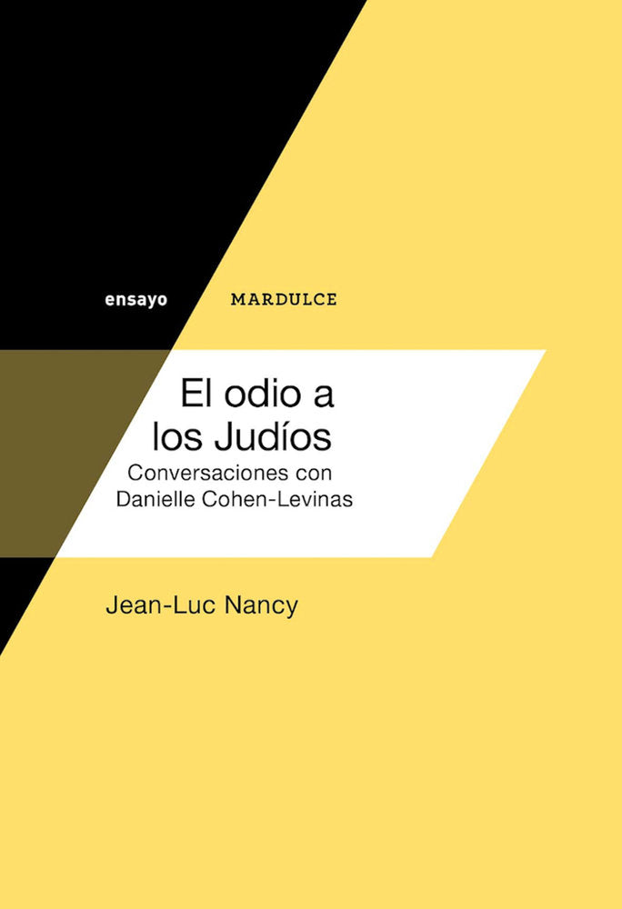 ODIO A LOS JUDIOS,EL, de NANCY,JEAN-LUC | portada del libro