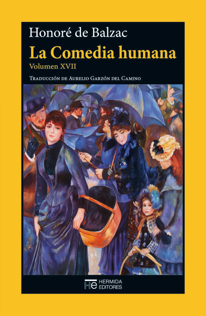 COMEDIA HUMANA, LA - VOLUMEN XVII, de BALZAC | portada del libro