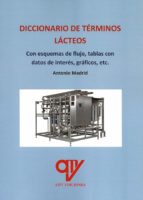 DICCIONARIO DE TERMINOS LACTEOS, de Antonio Madrid Vicente | portada del libro