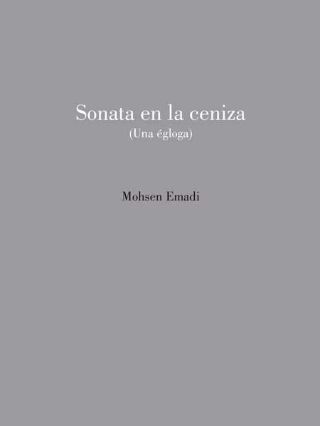 SONATA EN LA CENIZA, de EMADI, MOHSEN | portada del libro
