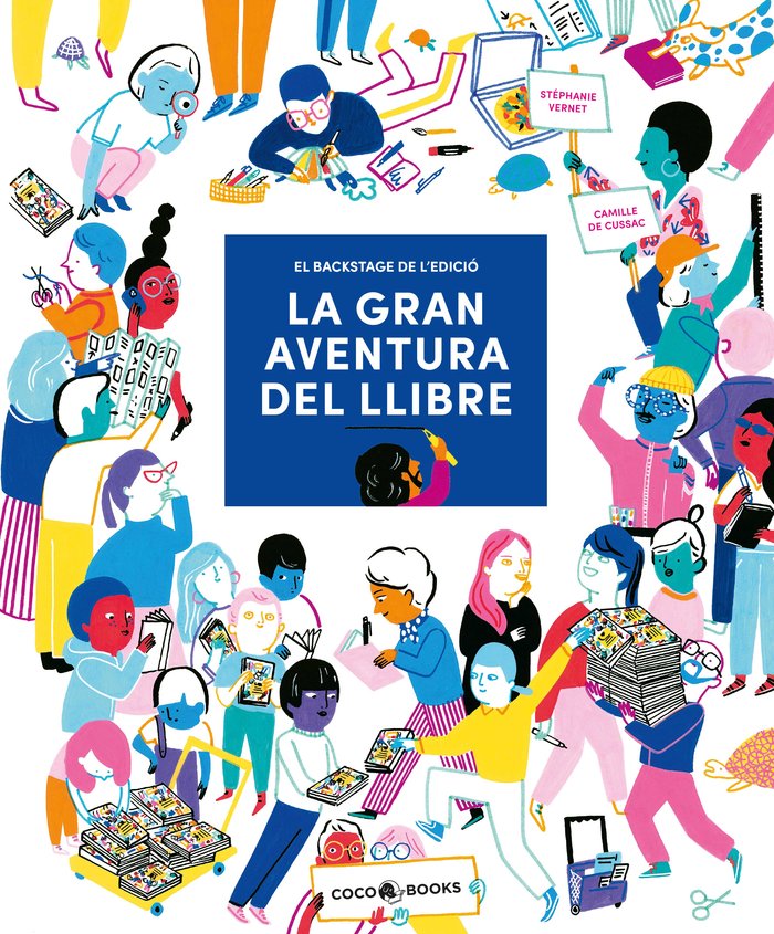 LA GRAN AVENTURA DEL LLIBRE, de VERNET, STEPHANIE | portada del libro