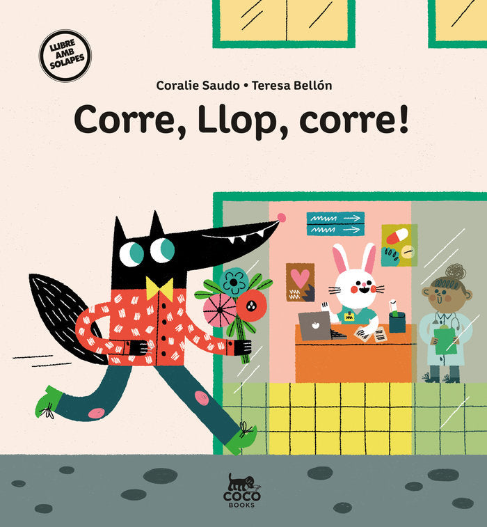 CORRE, LLOP, CORRE!, de SAUDO, CORALIE | portada del libro