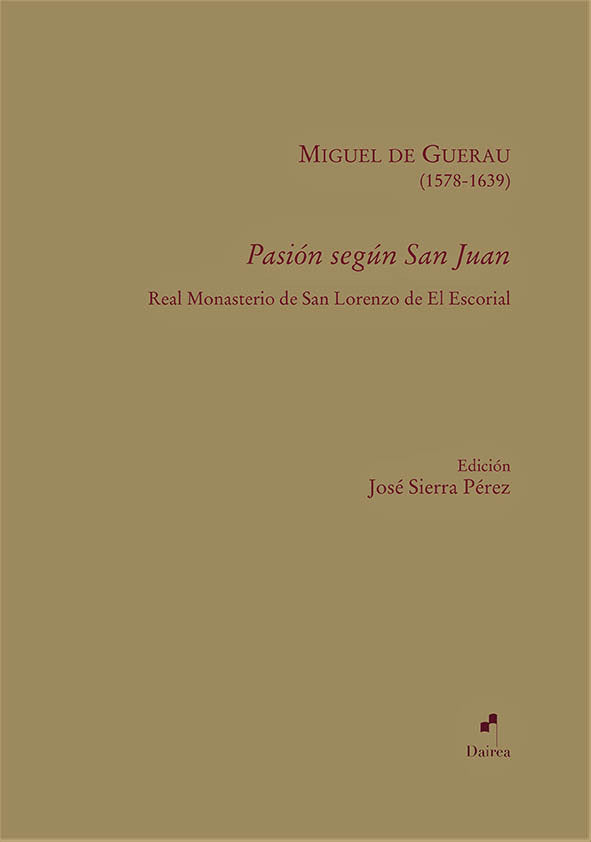 Pasión según San Juan, de DE GUERAU | portada del libro