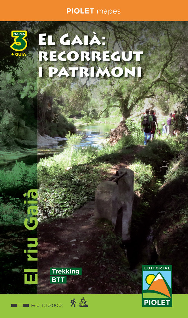 EL GAIÀ: recorregut i patrimoni, de Piolet, Editorial | portada del libro