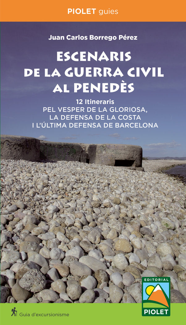 Escenaris de la Guerra Civil al Penedès, de Borrego Pérez, Juan Carlos | portada del libro
