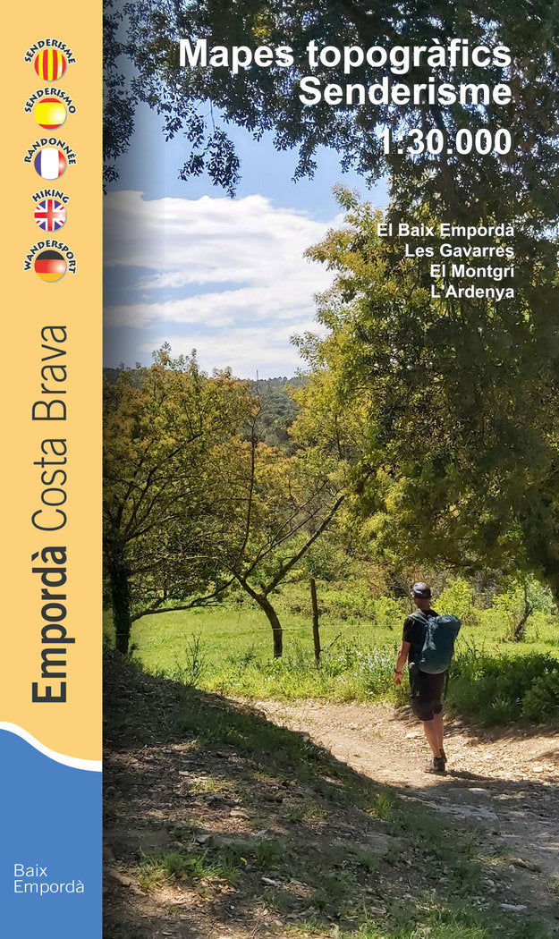 Empordà Costa Brava. Mapes topogràfics Senderisme, de Piolet, Editorial | portada del libro