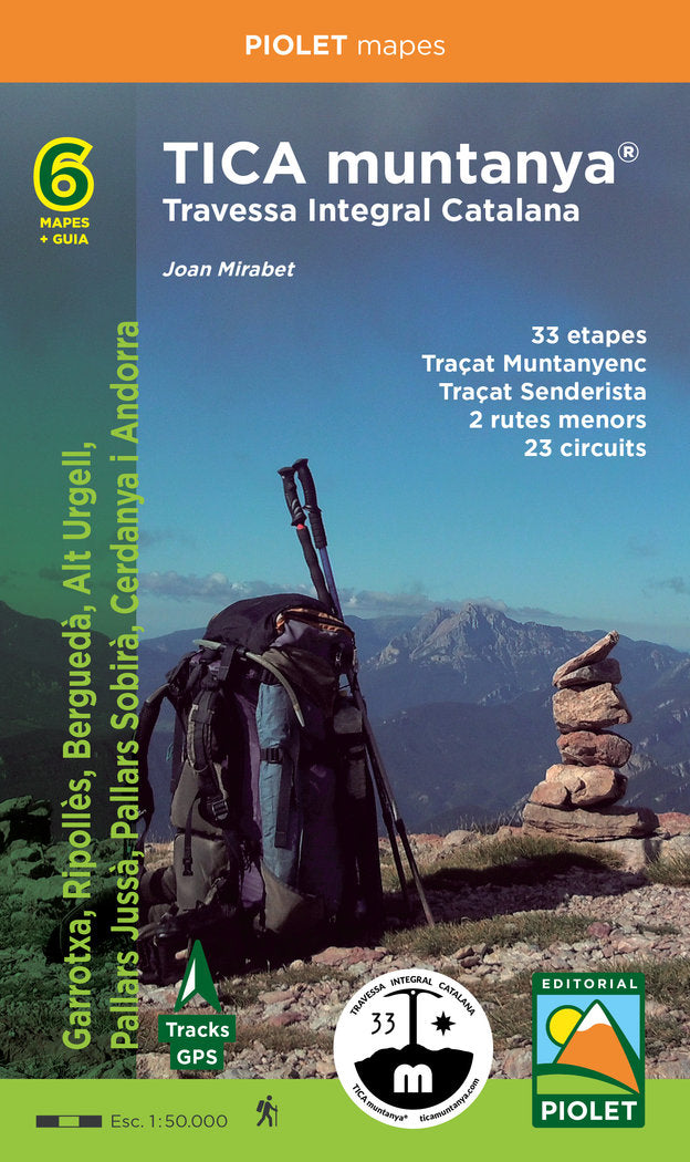 TICA muntanya« Travessa Integral Catalana, de Mirabet, Joan | portada del libro