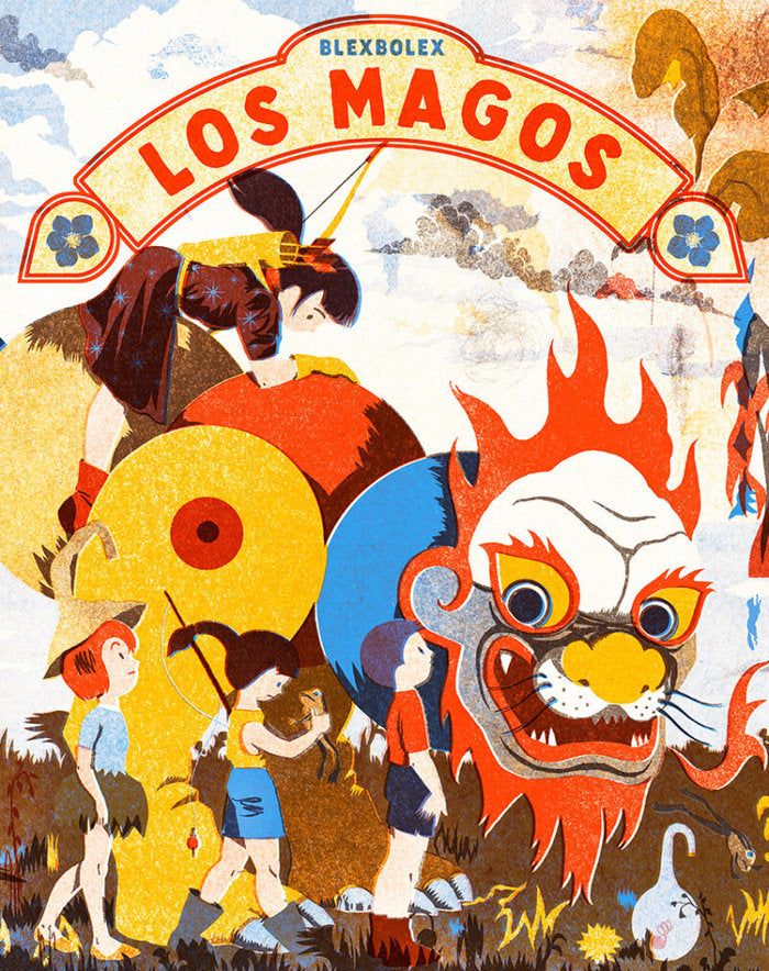 LOS MAGOS, de BLEXBOLEX | portada del libro