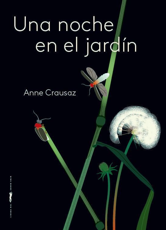 UNA NOCHE EN EL JARDIN, de ANNE CRAUSAZ | portada del libro