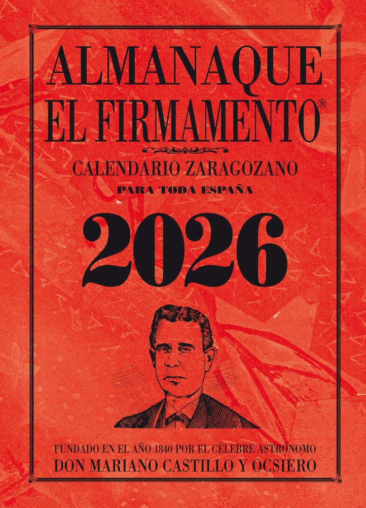 Almanaque el firmamento 2026 zaragozano, de AA.VV. | portada del libro