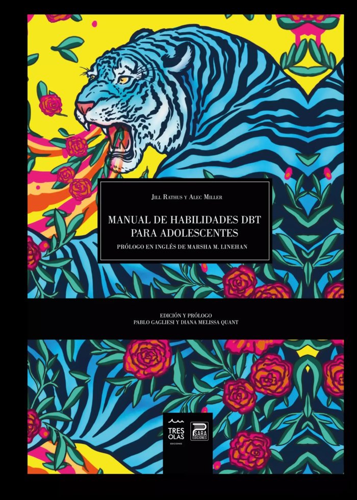 Manual en habilidades DBT para adolescentes, de Jill Rathus y Alec Miller | portada del libro