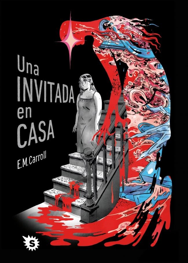 UNA INVITADA EN CASA, de CARROLL, E. M. | portada del libro