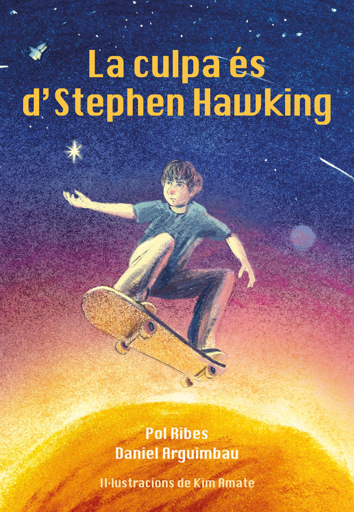 LA CULPA ES D'STEPHEN HAWKING, de ARGUIMBAU, DANIEL | portada del libro