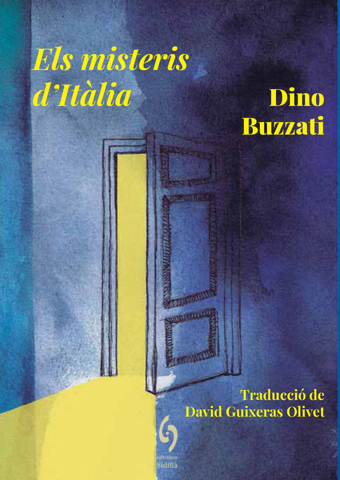 ELS MISTERIS DITALIA, de DINO BUZZATI | portada del libro