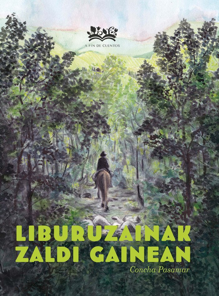 LIBURUZAINAK ZALDI GAINEAN, de PASAMAR,CONCHA | portada del libro