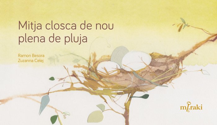 Mitja closa de neu plena de pluja, de BESORA OLIVA | portada del libro
