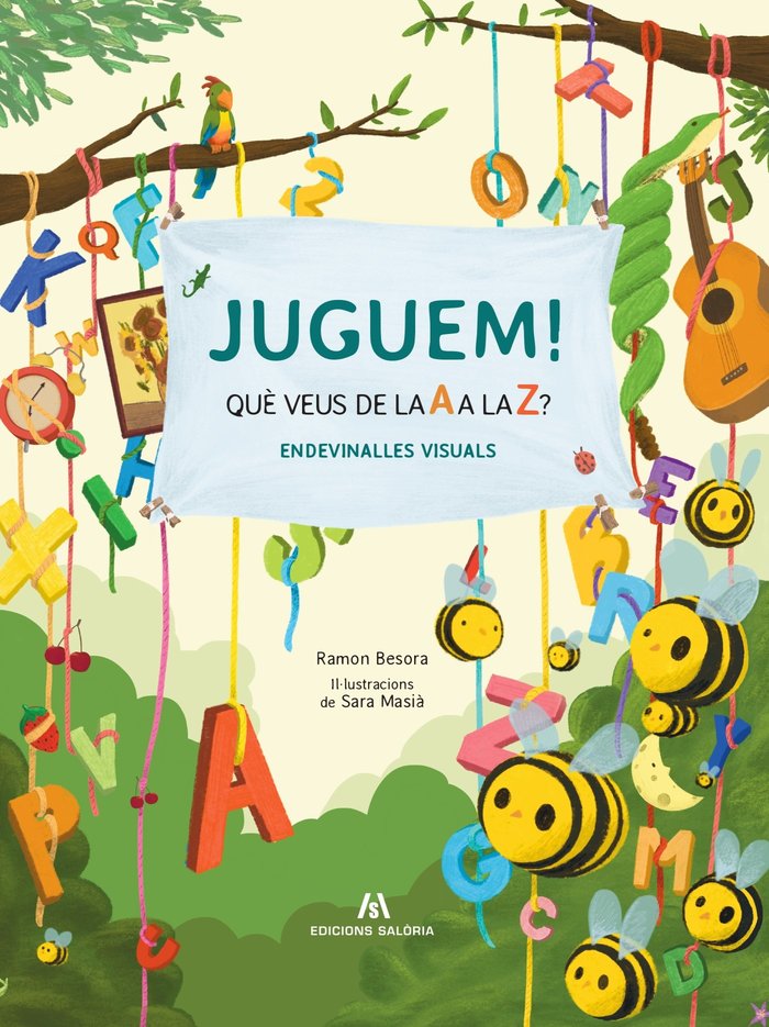 JUGUEM QUE VEUS DE LA A A LA Z, de BESORA | portada del libro