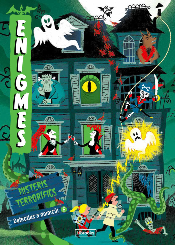 ENIGMES. DETECTIUS A DOMICILI 5. MISTERIS TERRORIFICS, de MARTIN, PAUL | portada del libro
