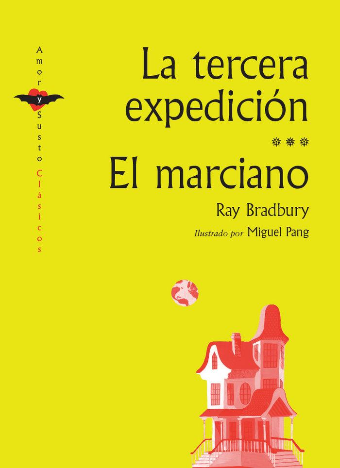 LA TERCERA EXPEDICION EL MARCIANO, de RAY BRADBURY | portada del libro