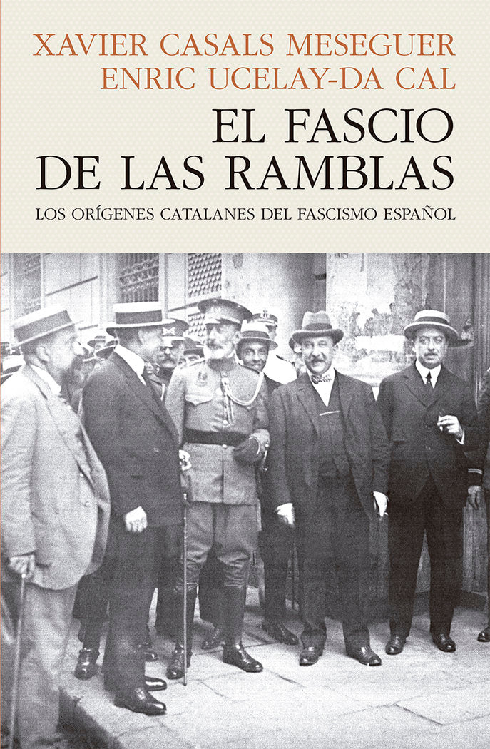 EL FASCIO DE LAS RAMBLAS, de CASALS MESEGUER, XAVIER | portada del libro