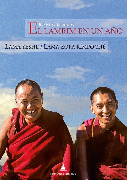 EL LAMRIM EN UN AÑO 365 MEDITACIONES, de LAMA YESHE | portada del libro