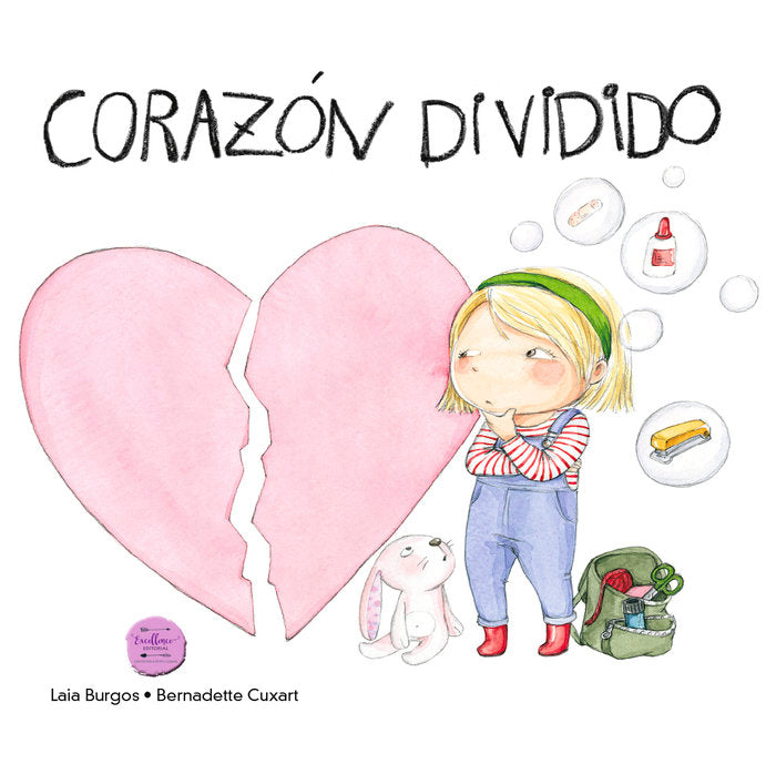 Corazón dividido, de Burgos, Laia | portada del libro