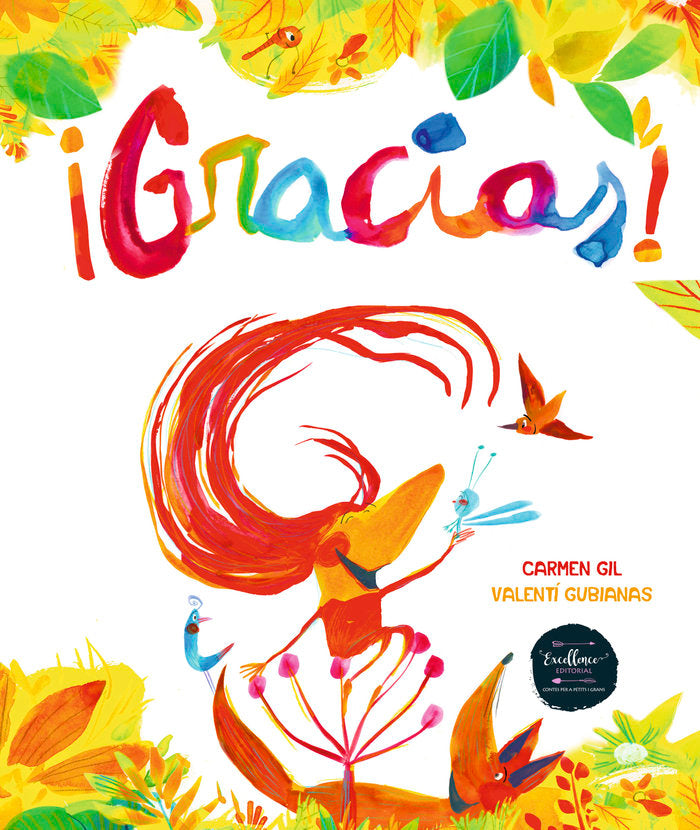 ¡Gracias!, de Gil, Carmen | portada del libro
