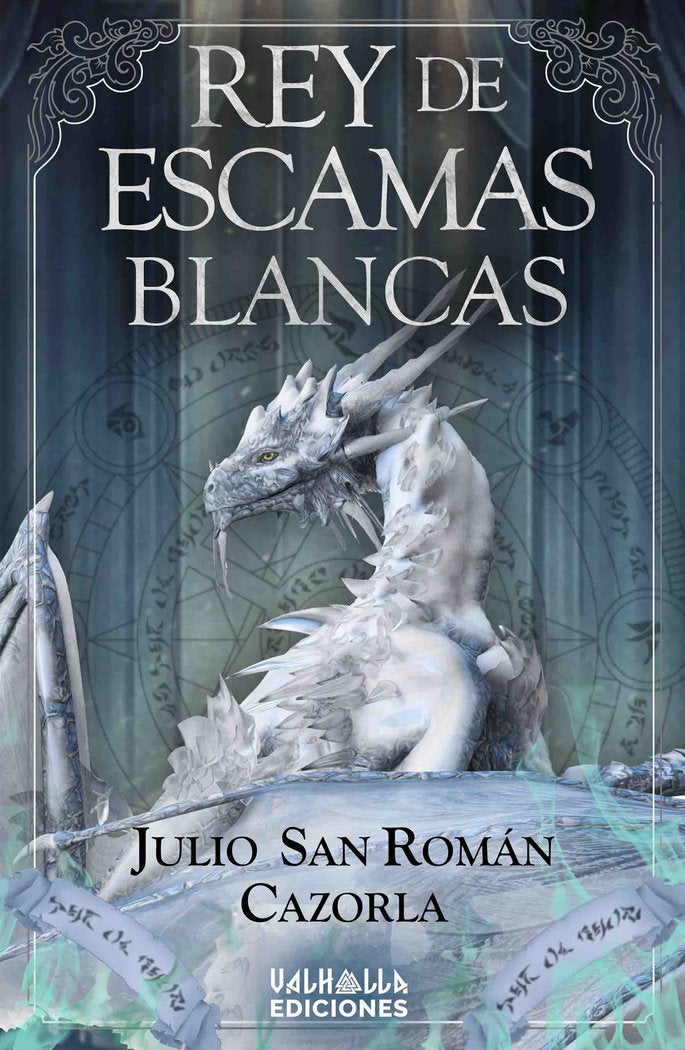 Rey de escamas blancas, de San Román Cazorla, Julio | portada del libro