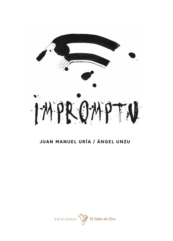 IMPROMPTU, de UNZU | portada del libro