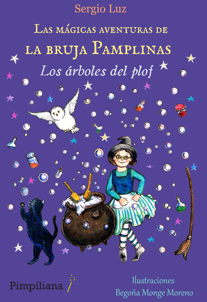 Las mágicas aventuras de la bruja Pamplinas 1, de Luz, Sergio | portada del libro