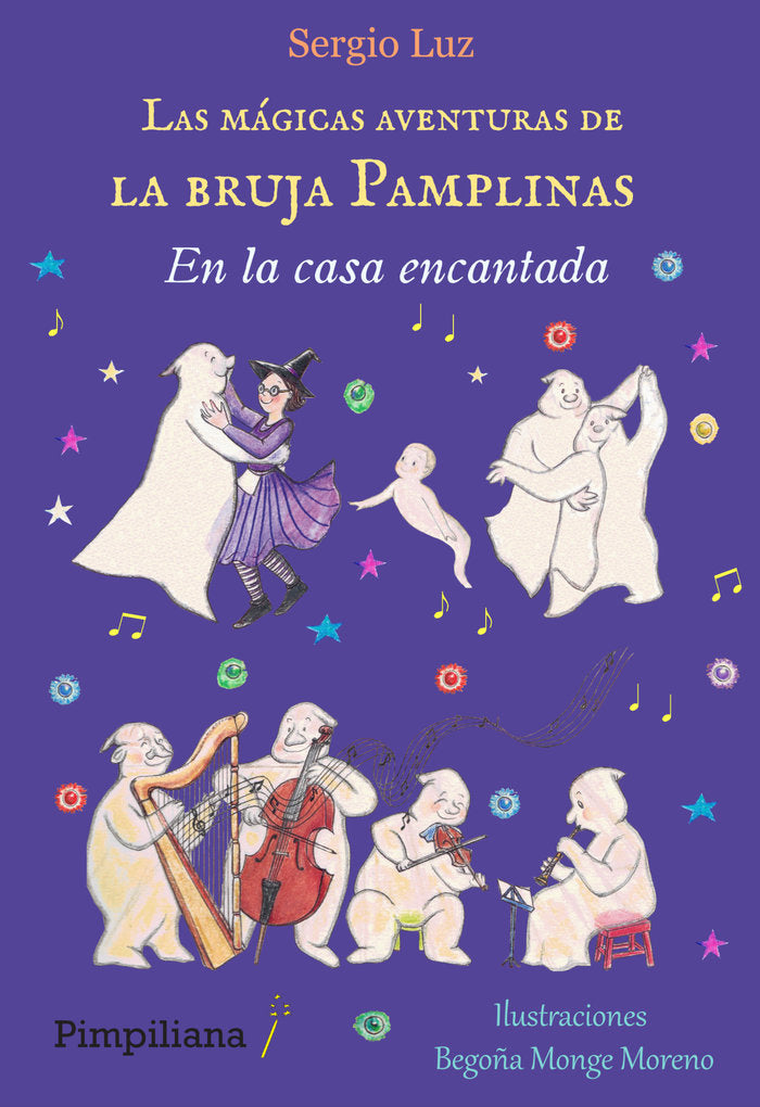 Las mágicas aventuras de la bruja Pamplinas: En la casa enca, de Luz, Sergio | portada del libro