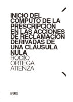 INICIO DEL COMPUTO DE LA PRESCRIPCION EN LAS ACCIONES DE REC, de ROCIO ORTEGA ATIENZA | portada del libro
