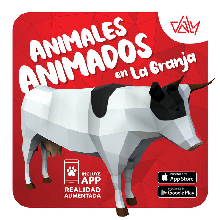 ANIMALES ANIMADOS EN LA GRANJA, de Daly | portada del libro