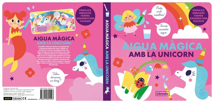 AIGUA MAGICA AMB LA UNICORN, de FARIA, KIM | portada del libro