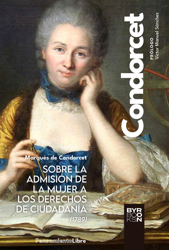 SOBRE LA ADMISION DE LA MUJER A DERECHO, de CONDORCET | portada del libro