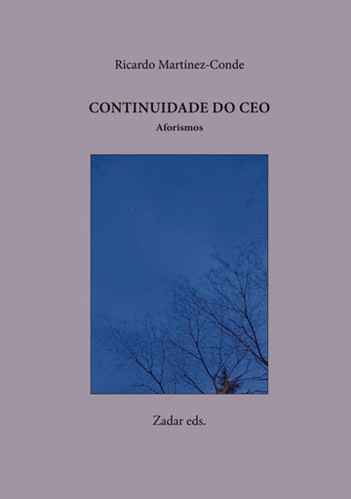 Continuidade do ceo, de MARTINEZ-CONDE | portada del libro