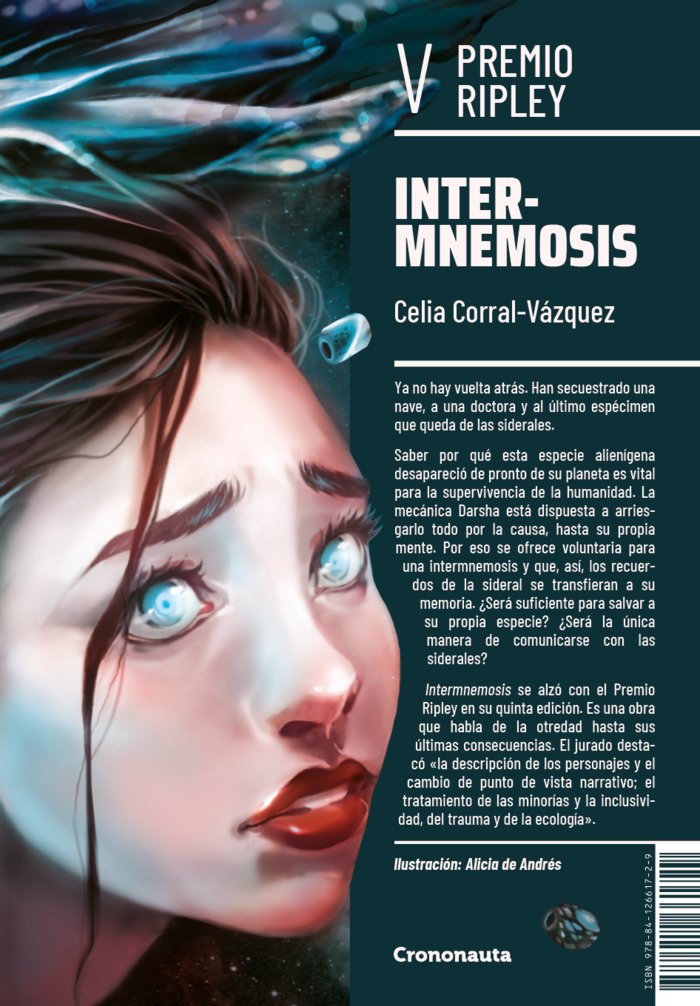 Intermnemosis, de CORRAL-VAZQUEZ, CELIA | portada del libro